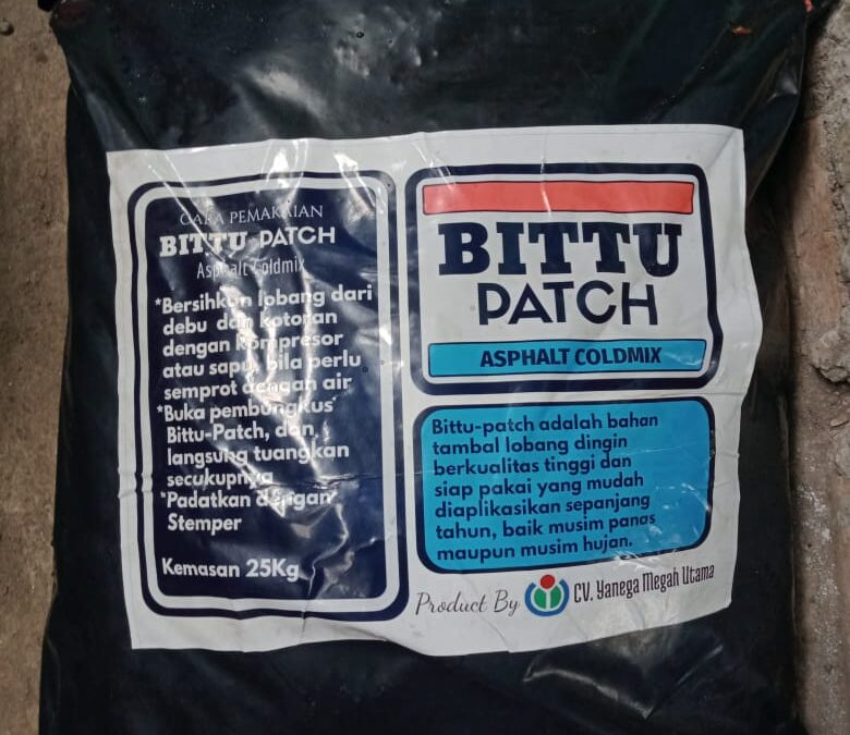 PRODUK BITTU PATCH COLDMIX BY CV YANEGA MEGAH UTAMA